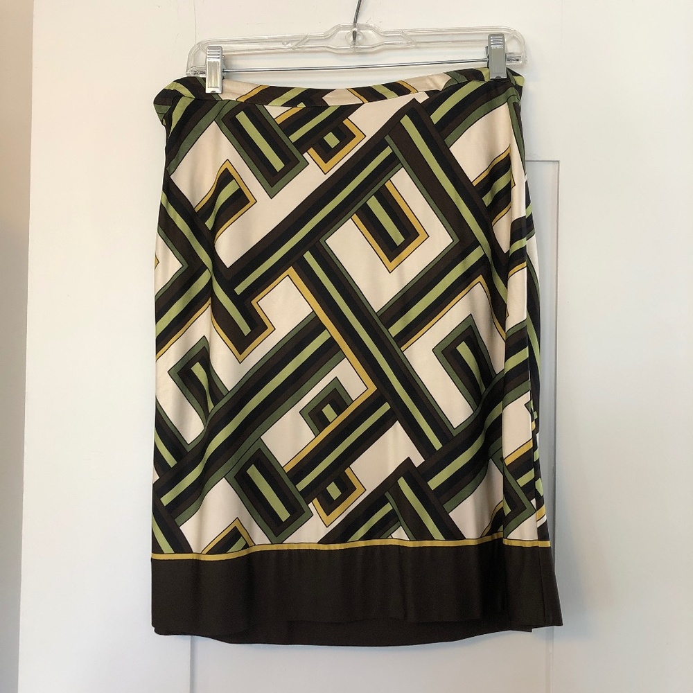 Ann Taylor Loft Print Skirt